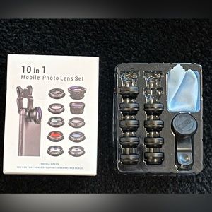 10 in 1 Mobile Phone Photo Lens Set